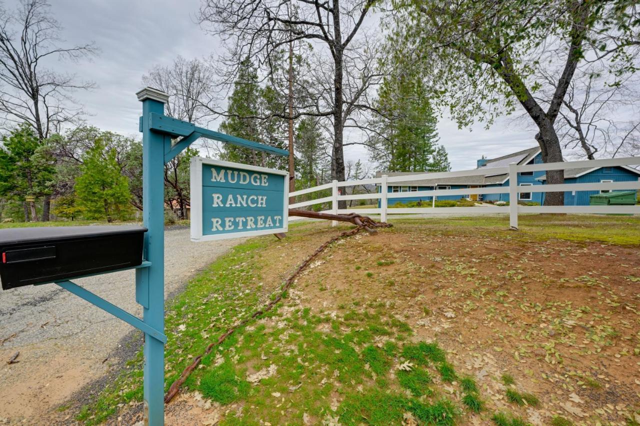 Mudge Ranch Retreat Near Bass Lake With Ev Charger Coarsegold Eksteriør bilde